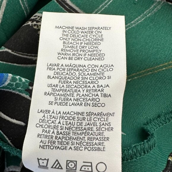 Cabi Tunic Tops Lot of 2 Size M Floral Yellow Green Sleeveless 3276 5547 - Picture 14 of 16